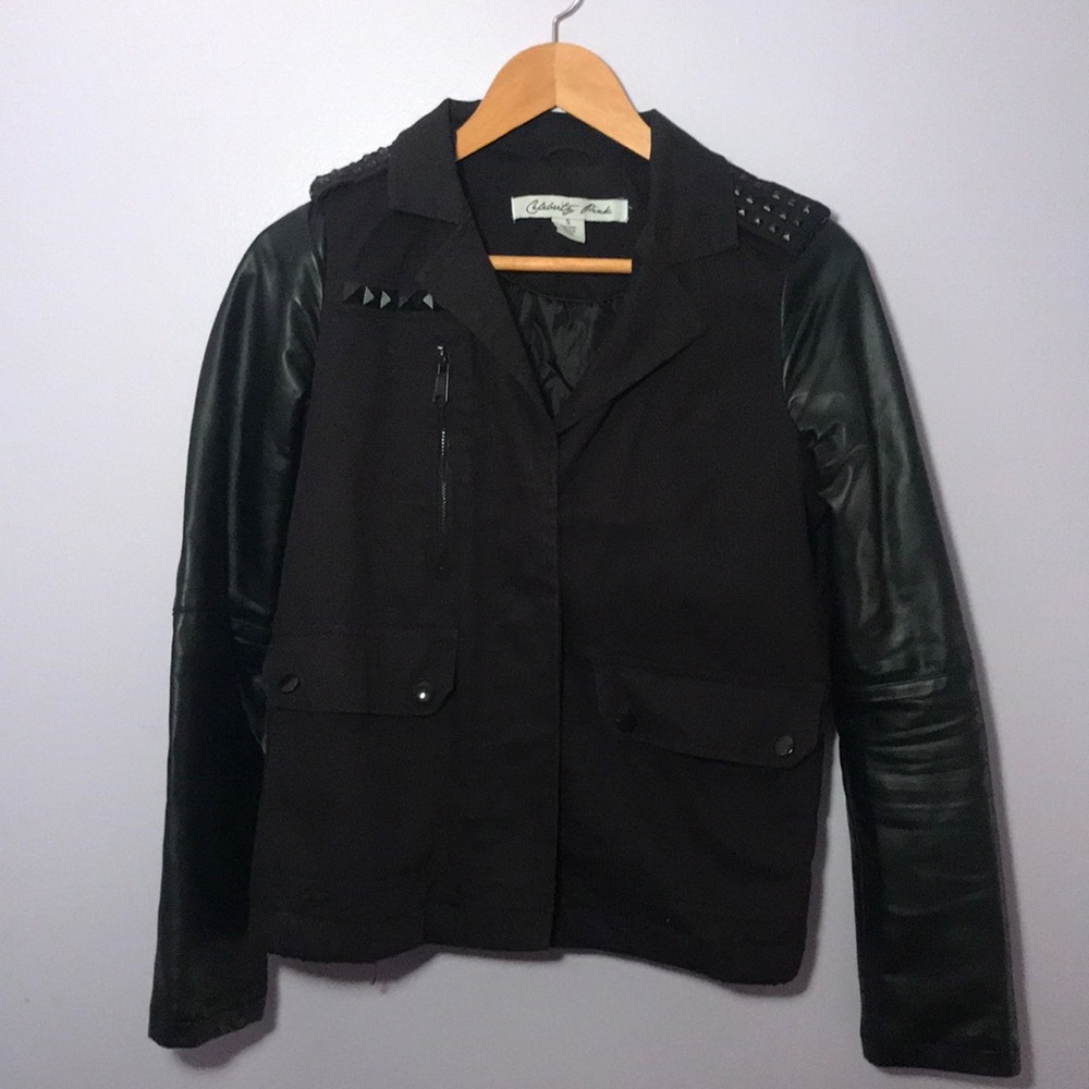Black Celebrity Pink Moro Jacket